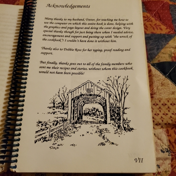 Spiral Bound Vintage Cookbook Home Sweet Home Ste. Croix Canada - Picture 4 of 5